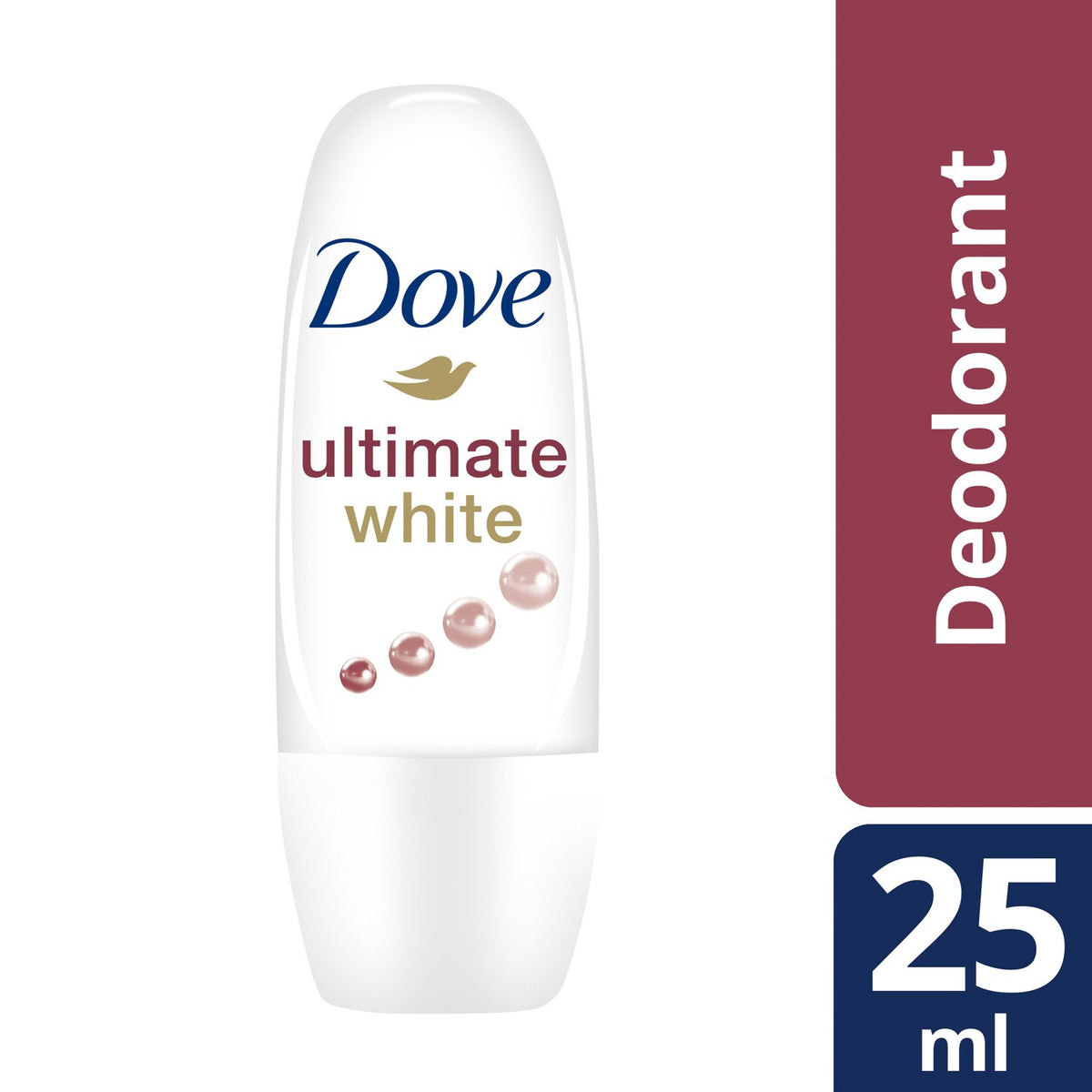 Dove Deodorant Ultimate White RollOn 25Ml