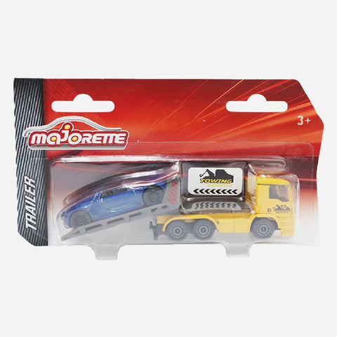 Majorette Trailer Man Tgs Tow Truck Die Cast Vehicle Toy For Boys