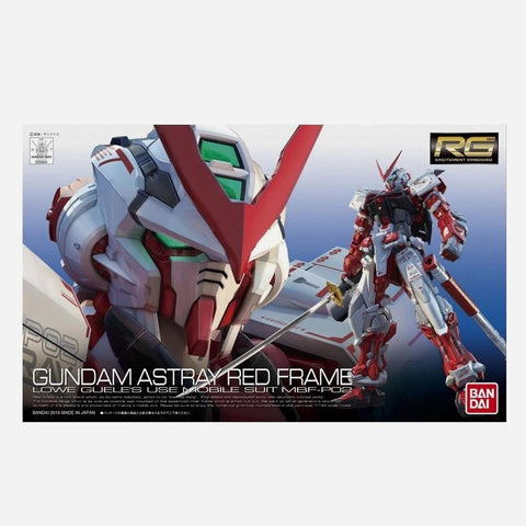 Rg 1 144 Bandai Gundam Astray Red Frame Lowe Gueles Use Mobile Suit Mbf Po2