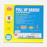 Pull Up Radish Memory Game For Kids