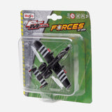 Maisto Fresh Metal Forces Sky Squad (Black/White) Die Cast  Plane For Boys