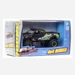 Maisto Fresh Metal 4X4 Rebels Black Off Road Vehicle Toy For Boys