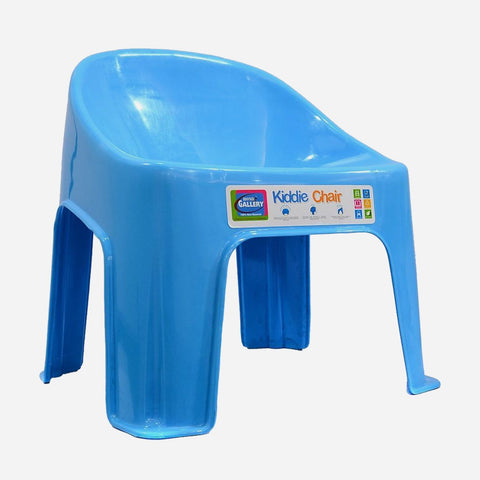 Stackable Plastic Kiddie Chair Blue For Kids