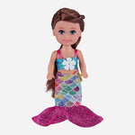 Sparkle Girlz Mini Super Sparkly In A Cupcake Mermaid (Blue) Toy For Girls