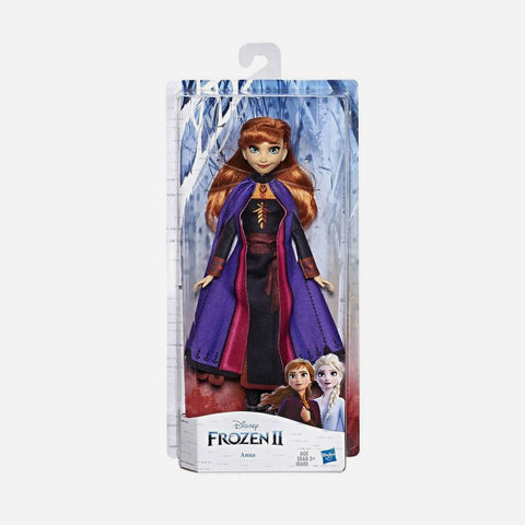 Disney Frozen 2 Anna Fashion Doll With Long Red Hair And Outfit Toy For Girls