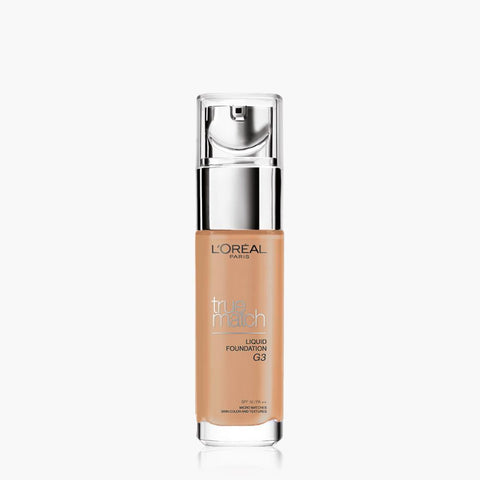 L'Oréal Paris True Match Liquid Foundation 30Ml  G3 Gold Vanilla