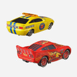 Disney Pixar Cars Die Cast 2 Pack Charlie Checker And Lightning Mcqueen Toy For Boys