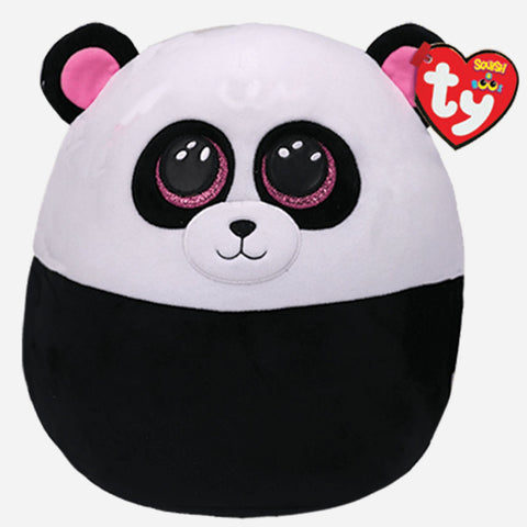 Ty Bamboo Black And White Panda Squish