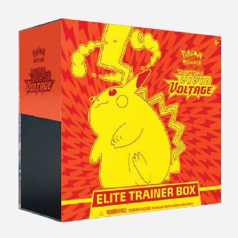 Pokemon Tcg Sword And Shield Vivid Voltage Elite Trainer Box