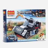 Cogo 3020 1 Military Battle Tank 96Pcs Building Blocks Toy For Kids