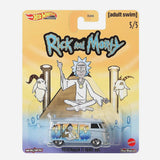 Hot Wheels Pop Culture Rick And Morty Volkswagen T1 Panel Bus Toy For Boys