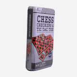 Chess, Checkers, And Tic Tac Toe Toy For Kids