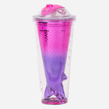 2-Tone Mermaid Tail Tumbler 75Ml Pink W Db