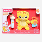 Winfun Tiger Comforter Rattle Set For Babies