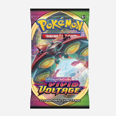 Pokemon Tgc Sword & Shield Vivid Voltage Booster Pack 3