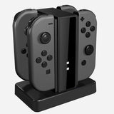 NS Lucky Fox Joy Con Charge Stand (Black)