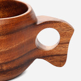 Tahanan by Kultura Acacia Wood Coffee Mug