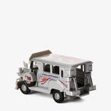 Kultura Model Jeepney 4" - Silver