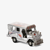 Kultura Model Jeepney 4" - Silver