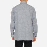 En Barong Filipino Polyester Long Sleeve Barong Gray