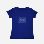 Smartbuy Ladies' T-shirt with print in Blue