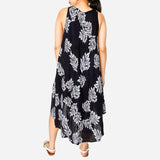 Tropiko by Kultura Ladies' Printed Umbrella Dress