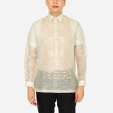 En Barong Filipino Piña Abaca Natural Barong