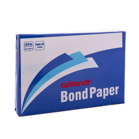 Advance Bond Paper Substance 20 500 Sheets