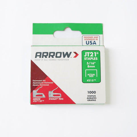 Arrow Gun Tacker Staple Wire 5/16in No. 215