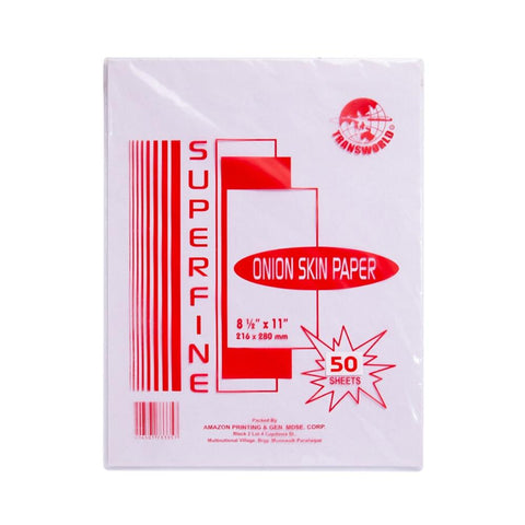 Superfine Onion Skin Paper 50 Sheets