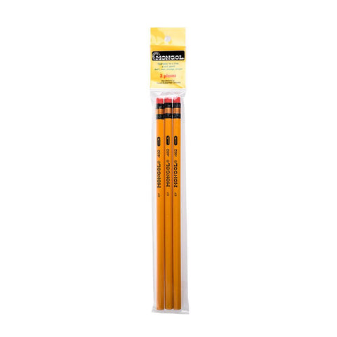 Mongol Pencil Regular Pack of 3