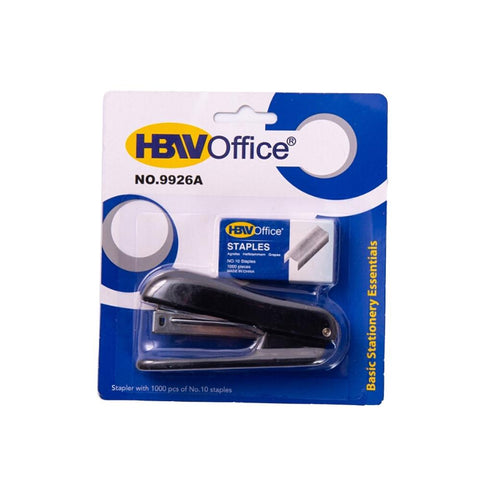 HBW Office Stapler Set 9926 A With No. 10 Staple Wire