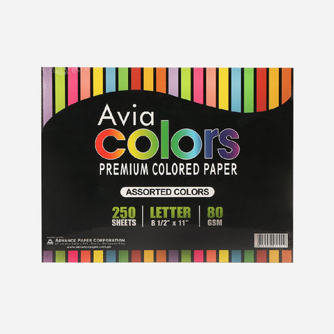 Avia Colors Assorted Colored Paper