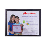 Adventurer Certificate Holder Letter Size 8.5x11"