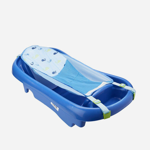 The First Years Newborn To Toddler Bath Tub Blue