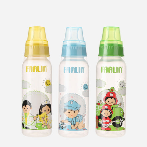 Farlin Deco Feeding Bottles 8Oz  Pack Of 3