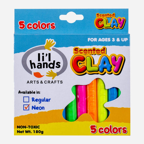 Lil Hands Scented Clay Neon 5 Colors