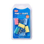 BnD Colored Binder Clip Packs