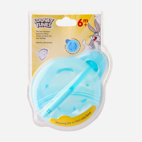 Looney Tunes Weaning Set With Non Slip Base