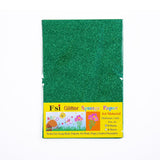 FSI Glitter Rubber Foam A4 3 Sheets