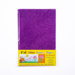 FSI Glitter Rubber Foam A4 3 Sheets