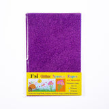 FSI Glitter Rubber Foam A4 3 Sheets