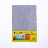 FSI Glitter Rubber Foam A4 3 Sheets