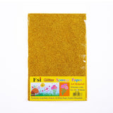 FSI Glitter Rubber Foam A4 3 Sheets