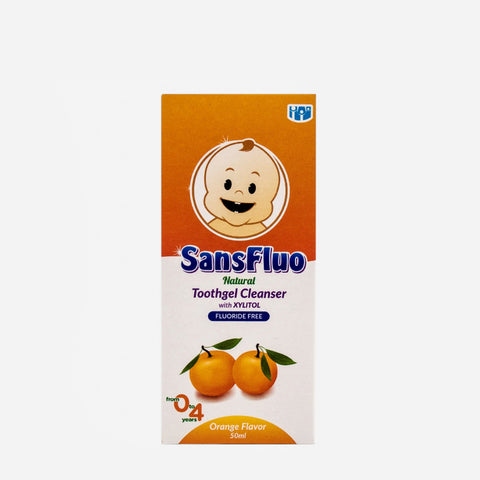 Sansfluo Toothgel Cleanser 50Ml Orange