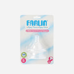 Farlin Wide Neck Silicone Nipple Pack Of 2 S