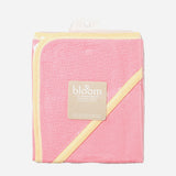 Bloom Quilted Hooded Blanket 24X25 Pink