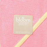 Bloom Quilted Hooded Blanket 24X25 Pink