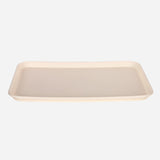 Klio Big Rectangular Serving Tray (Beige) 18x14in