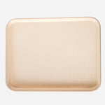 Klio Big Rectangular Serving Tray (Beige) 18x14in